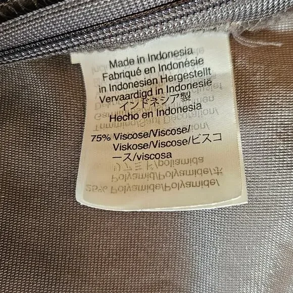 Madewell Women’s Velvet Blouse Button Front Puff Sleeve Ruffle Grey Size 14 - Picture 6 of 9